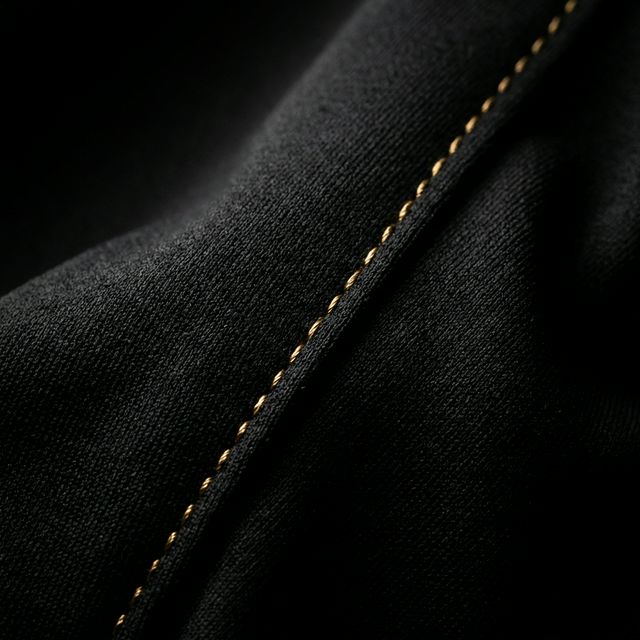 Stelato Nocturne - Premium Black Fabric